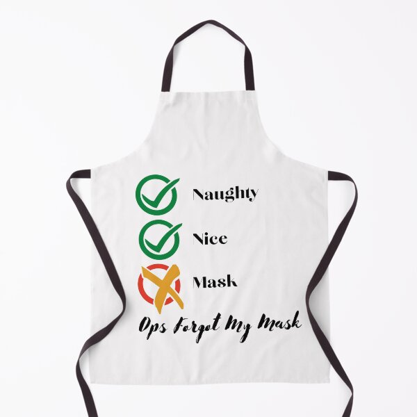 Item preview,  Naughty Nice Ops Forgot My Mask designed and sold by Bubblegirl17.
