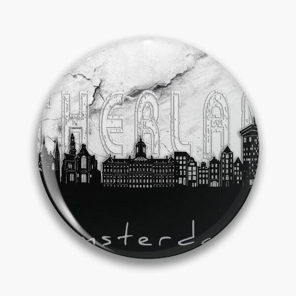 Item preview, amsterdam skyline marble designed and sold by BekimART2.