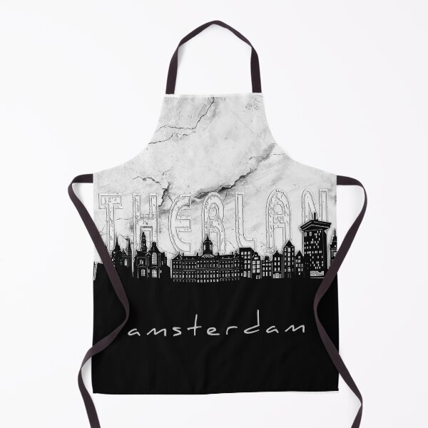 Item preview, amsterdam skyline marble designed and sold by BekimART2.