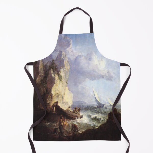 Item preview, Seashore with Fishermen-Thomas Gainsborough designed and sold by LexBauer.