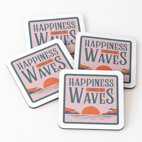 Item preview, Happiness comes in waves designed and sold by BCCOLLECTION.