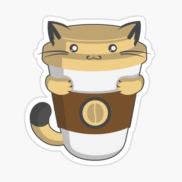 Catpuccino Sticker