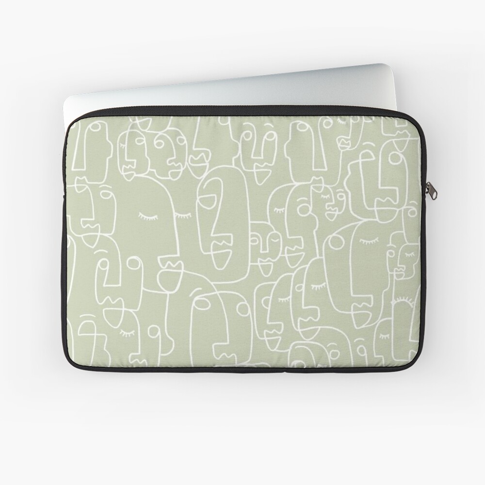 "sage green" Laptop Sleeve by Isabellawysz Redbubble