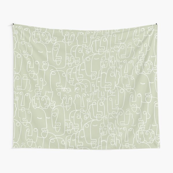 sage green Tapestry