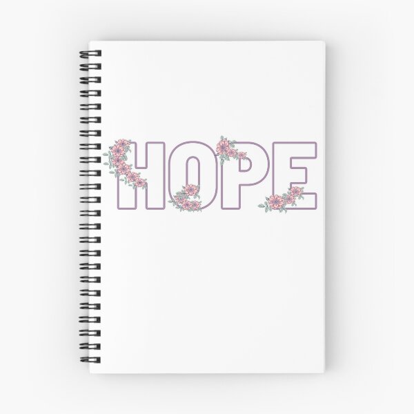 Item preview, Hope with pink flowers  designed and sold by AnahisRose.