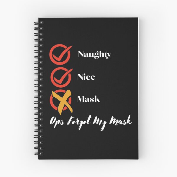 Item preview,  Naughty Nice Ops Forgot My Mask designed and sold by Bubblegirl17.