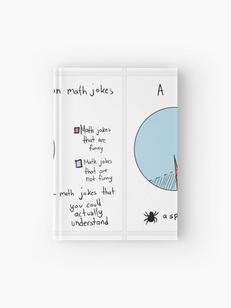 Carnet for Sale avec l'œuvre « Blagues sur les mathématiques » de ..., image size:750x1000