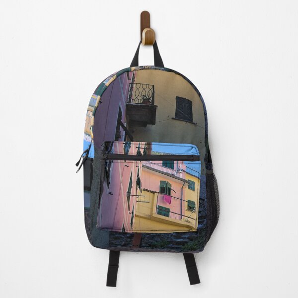 Item preview, Backyard in Riomaggiore designed and sold by frankuffmann.