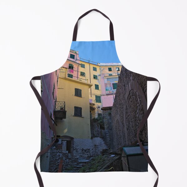 Item preview, Backyard in Riomaggiore designed and sold by frankuffmann.