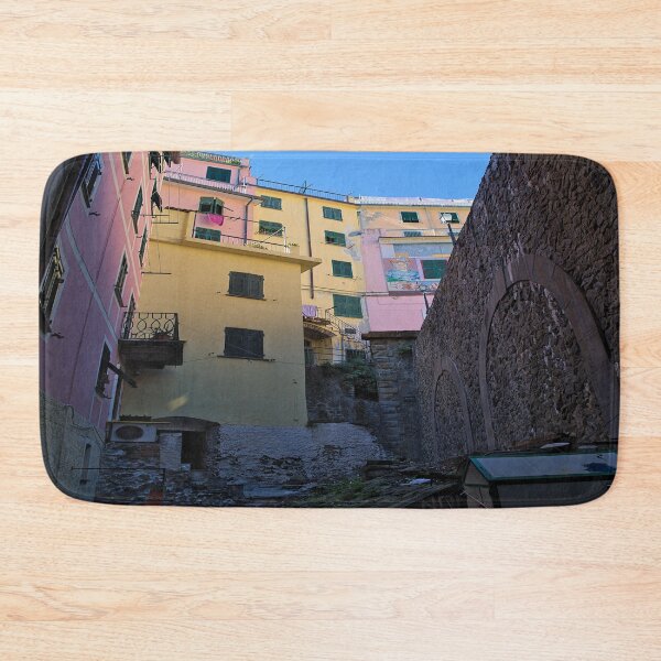 Item preview, Backyard in Riomaggiore designed and sold by frankuffmann.