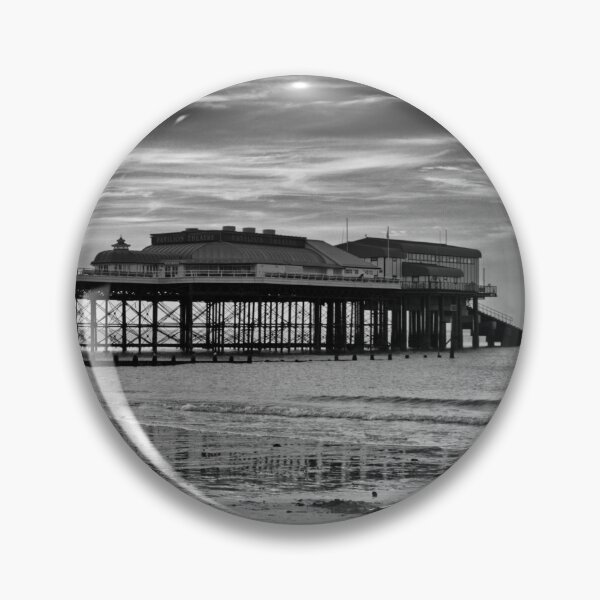 Item preview, Cromer Pier in black and white designed and sold by Avril Harris.