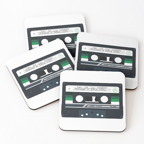 MAG 001 - Statement of Nathan Watts - Cassette Coasters (Set of 4)