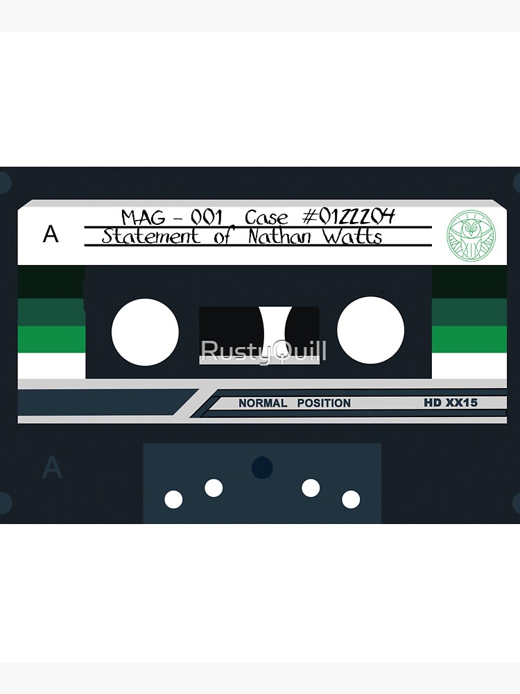 MAG 001 - Statement of Nathan Watts - Cassette by RustyQuill