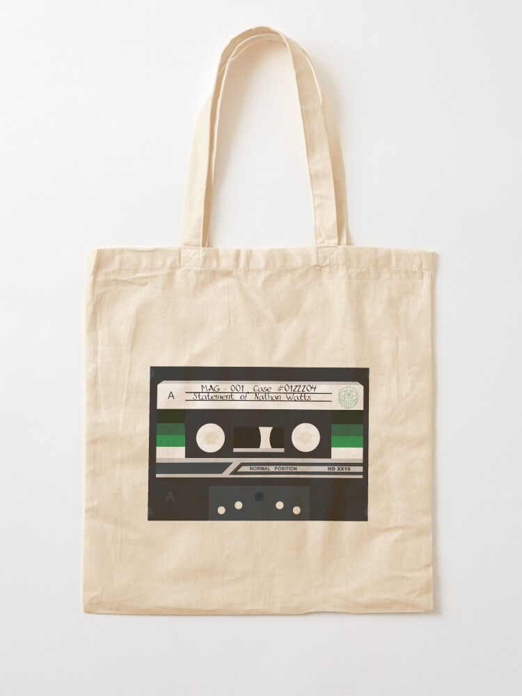 Alternate view of MAG 001 - Statement of Nathan Watts - Cassette Tote Bag