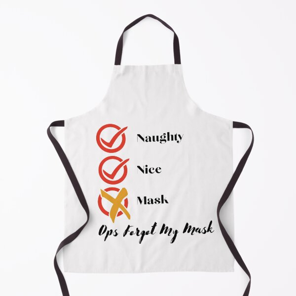 Item preview,   Naughty Nice Ops Forgot My Mask designed and sold by Bubblegirl17.