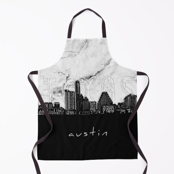 Item preview, austin skyline marble designed and sold by BekimART2.