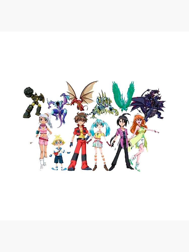 Bakugan Battle Brawlers Characters HD Art Board Print by DisenyosBubble