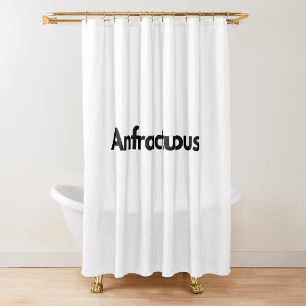 Anfractuous Shower Curtain