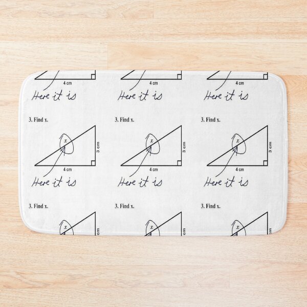 Item preview, Find X Math Joke designed and sold by MacCurious.