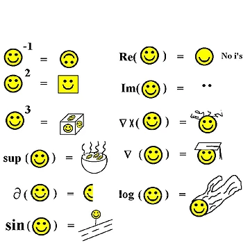 Artwork thumbnail, Happy Face Math by MacCurious