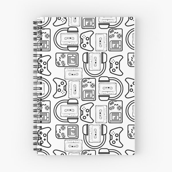 Item preview, Black And White Gaming Patterns designed and sold by casualism.