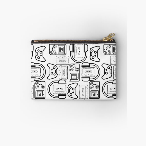 Item preview, Black And White Gaming Patterns designed and sold by casualism.