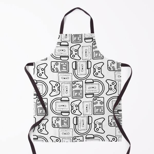 Item preview, Black And White Gaming Patterns designed and sold by casualism.