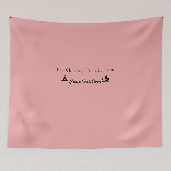 Item preview, This Christmas I'd rather be at Camp Halfblood designed and sold by ordinarysummer.