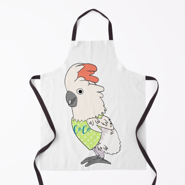Item preview, CoCo Chanel artwork by Chicken Thoughts-Green Apron, Crest Up designed and sold by PAPAYAGO.