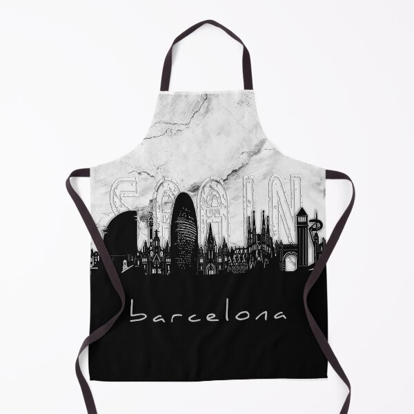 Item preview, barcelona skyline marble designed and sold by BekimART2.