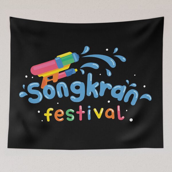 Item preview, Songkran Thai Festival designed and sold by SiddharthaMoon.