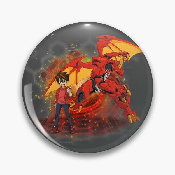 Item preview, Bakugan Battle Brawlers Dan & Drago HD designed and sold by DisenyosBubble.
