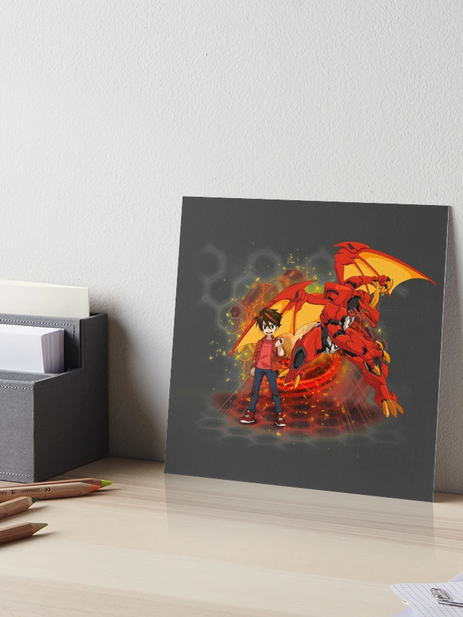 Bakugan Battle Brawlers Dragon Character Paint By Numbers - PBN Canvas