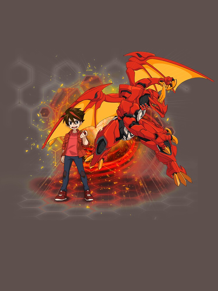 Bakugan Battle Brawlers Characters HD Kids T-Shirt by DisenyosBubble