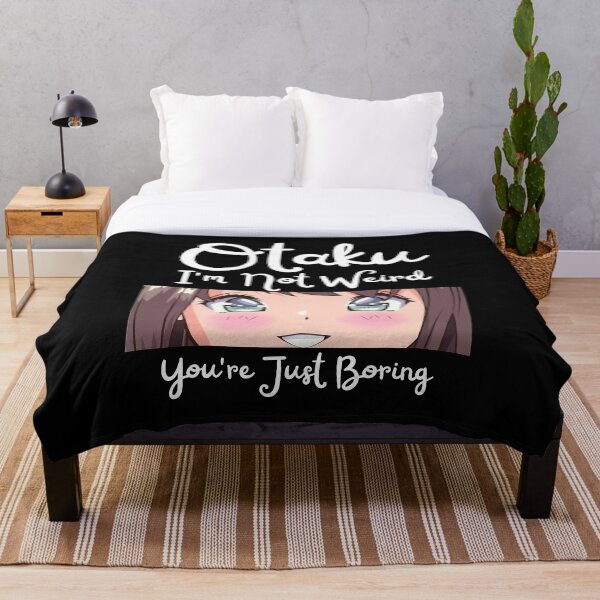 Aperçu de l'œuvre Funny Anime Girl Merch - Otaku, je ne suis pas bizarre, vous êtes juste ennuyeux créée et vendue par Murraysworkout.