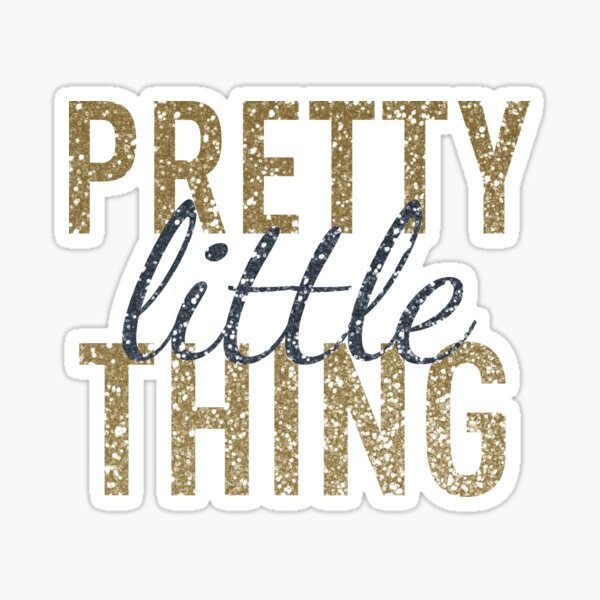 pretty little thing glitter