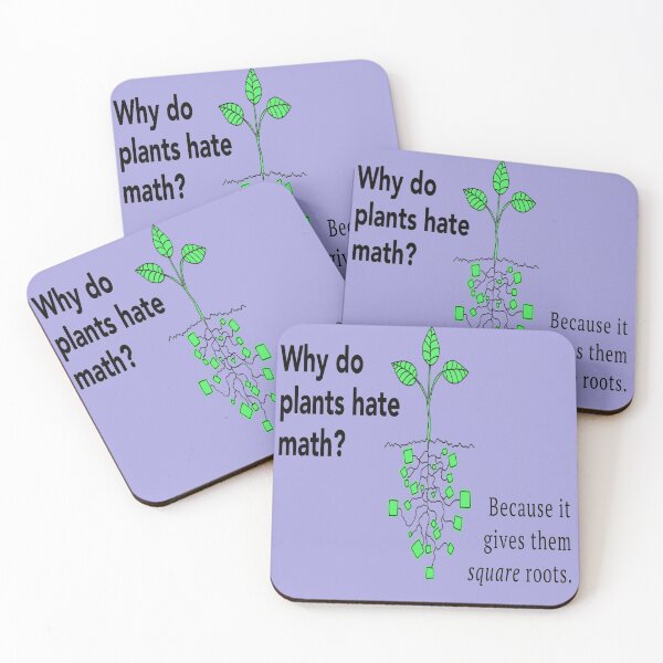 Item preview, Trees Square Roots Maths Joke designed and sold by MacCurious.