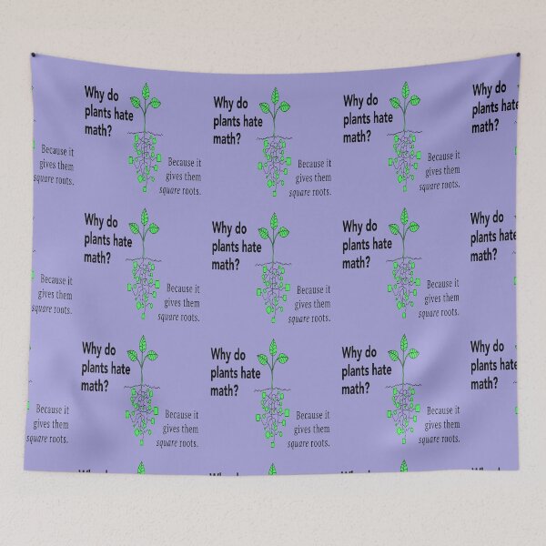 Item preview, Trees Square Roots Maths Joke designed and sold by MacCurious.