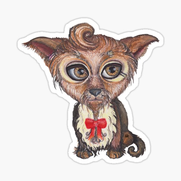 little teddy tazzletail Sticker