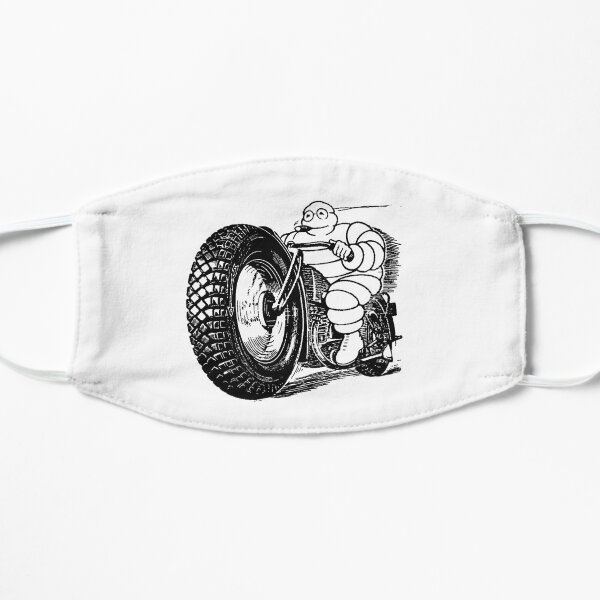 VINTAGE RETRO MOTORRAD Flache Maske