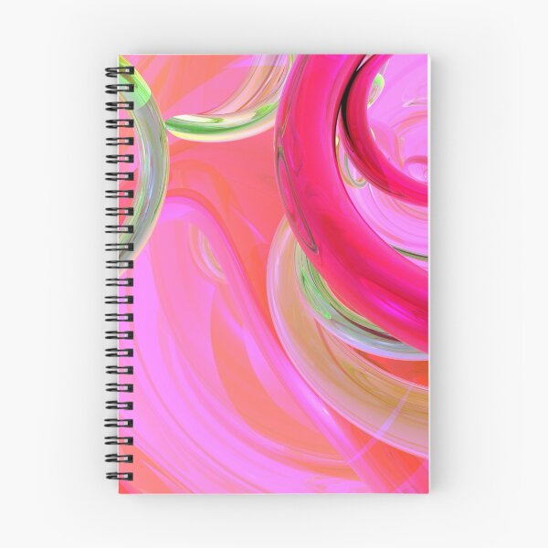Item preview, Pink and Green Swirls designed and sold by Twittlefish.