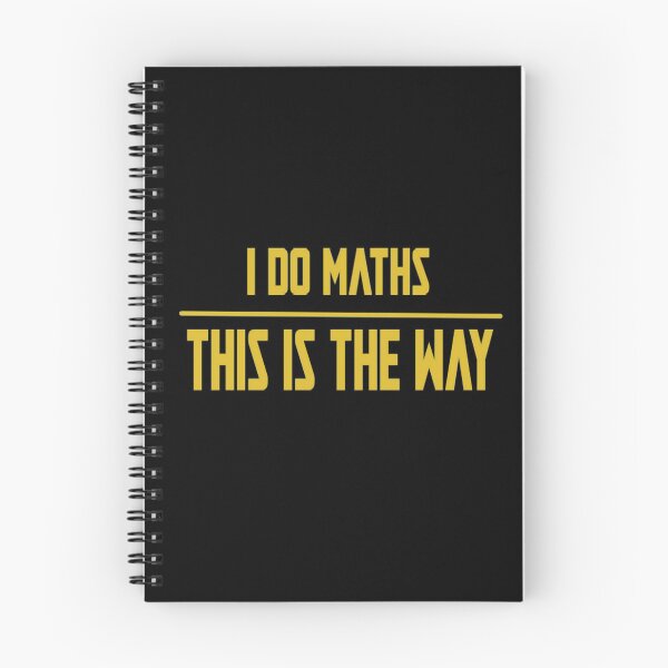 Aperçu de l'œuvre Je fais des Maths Telle est la Voie créée et vendue par Harkanes.