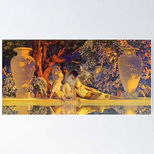 Item preview, Garden of Allah. Maxfield parrish designed and sold by likiska.