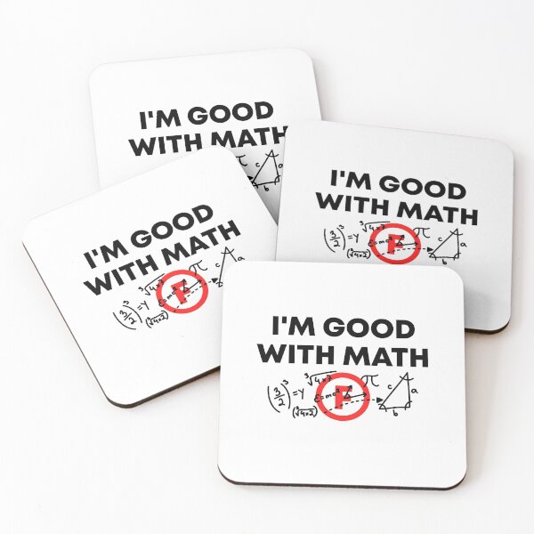 Item preview, I'm Good With Math ,Funny Gift For Math Teachers And Math Lovers designed and sold by Vibe by Flow.