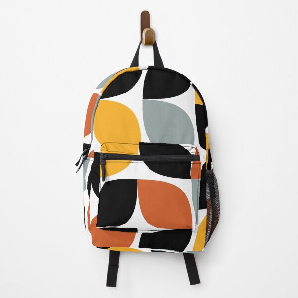 Item preview, Colorful, retro, playful, vibrant geometric pattern in flower / leaf abstraction designed and sold by theendup.
