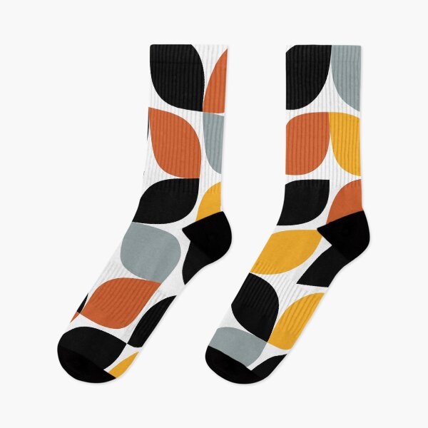 Item preview, Colorful, retro, playful, vibrant geometric pattern in flower / leaf abstraction designed and sold by theendup.