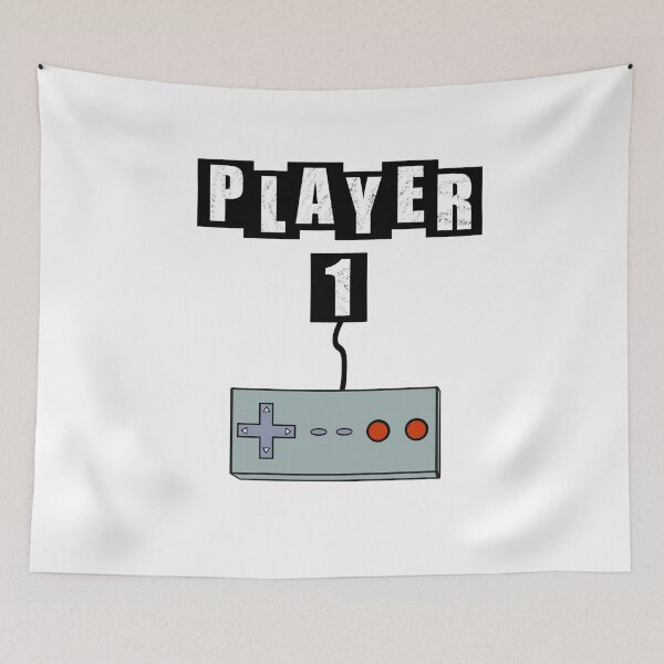 Item preview, Player One Old School Controller - White designed and sold by BusyMonkeys.