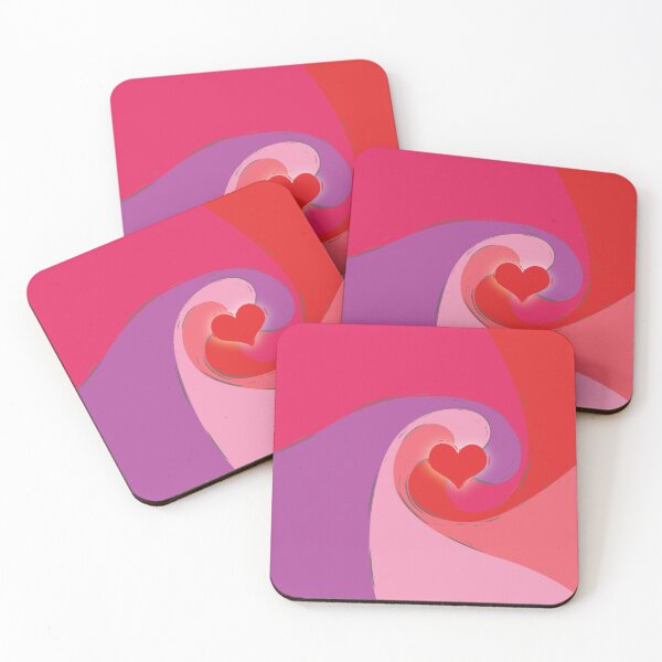 Item preview, Valentine Rainbow Swirl designed and sold by 7SistersGraphX.
