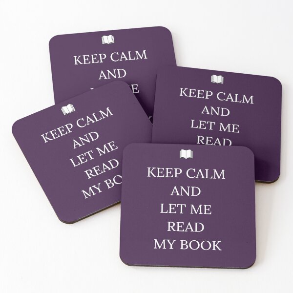 Item preview, keep calm and let me read my book designed and sold by Iail Ioa.
