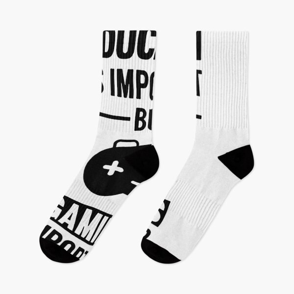 Item preview, Education Is Important But Gaming Is Importanter designed and sold by Funny Tee.